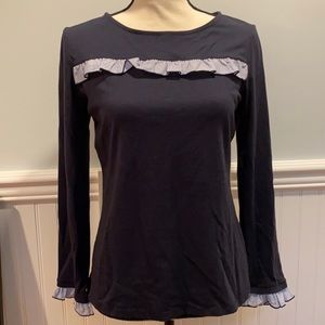 Women’s Talbots Blue Cotton Top